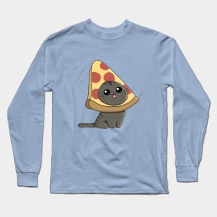 Pizza Cat Long Sleeve T-Shirt